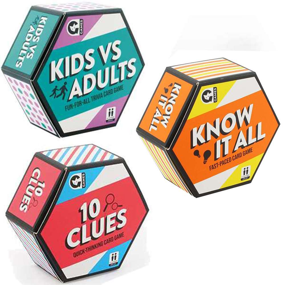 SET OF ALL THREE POCKET TRIVIA GAMES